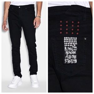 Ksubi Chitch Laid-Black Slim Jeans